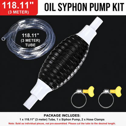 Stop Siphoning Fuel by Mouth! Transfer Any Liquid Danger-Free in Seconds