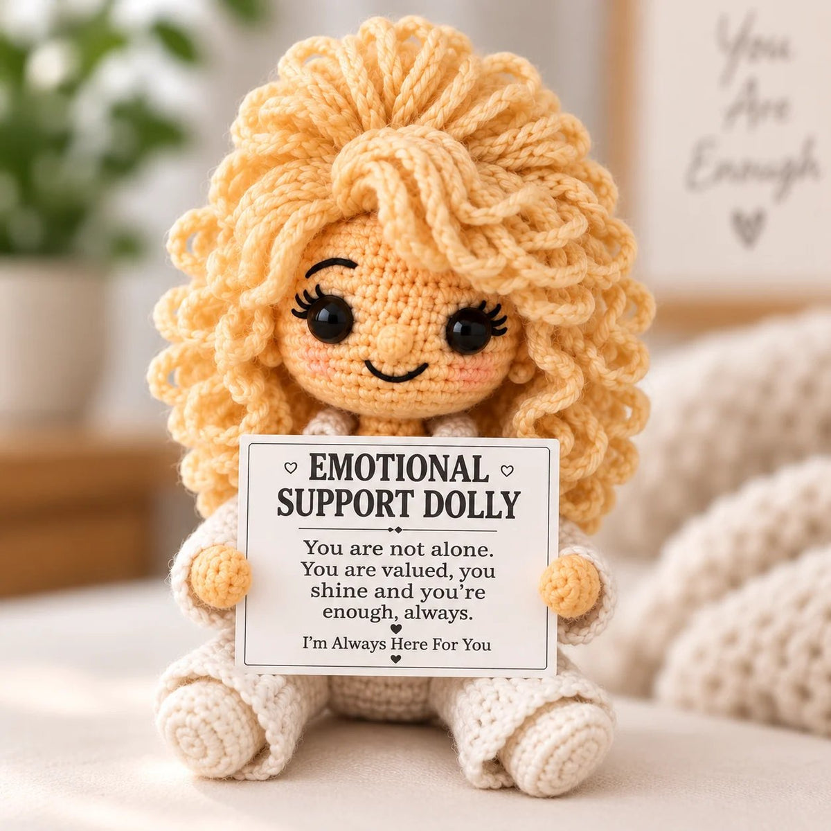 🔥🔥LAST DAY 50% OFF - Handmade 💗 Always With You Country Music Inspired Comfort Doll