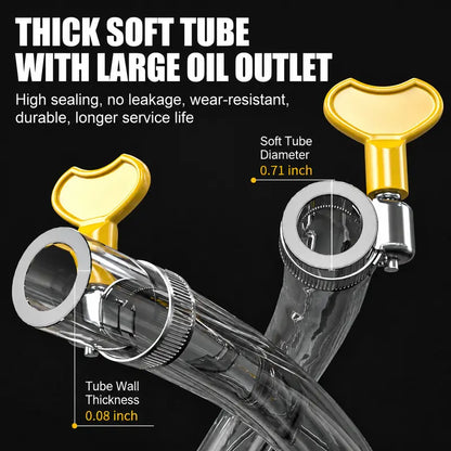 Stop Siphoning Fuel by Mouth! Transfer Any Liquid Danger-Free in Seconds