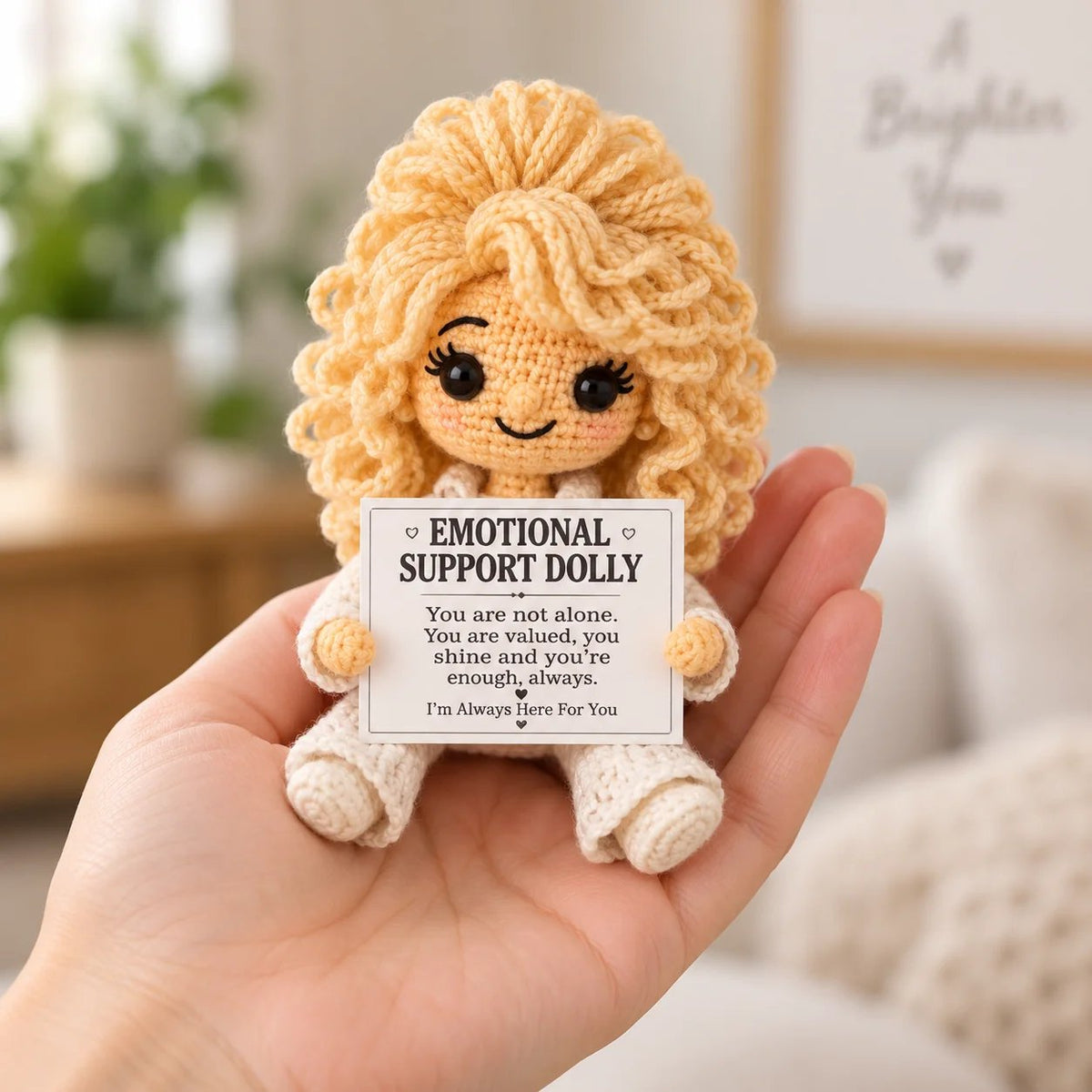 🔥🔥LAST DAY 50% OFF - Handmade 💗 Always With You Country Music Inspired Comfort Doll