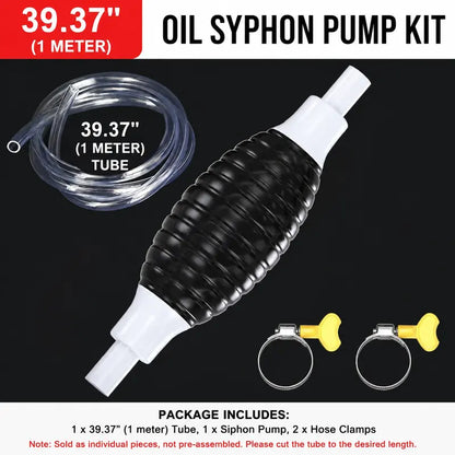 Stop Siphoning Fuel by Mouth! Transfer Any Liquid Danger-Free in Seconds