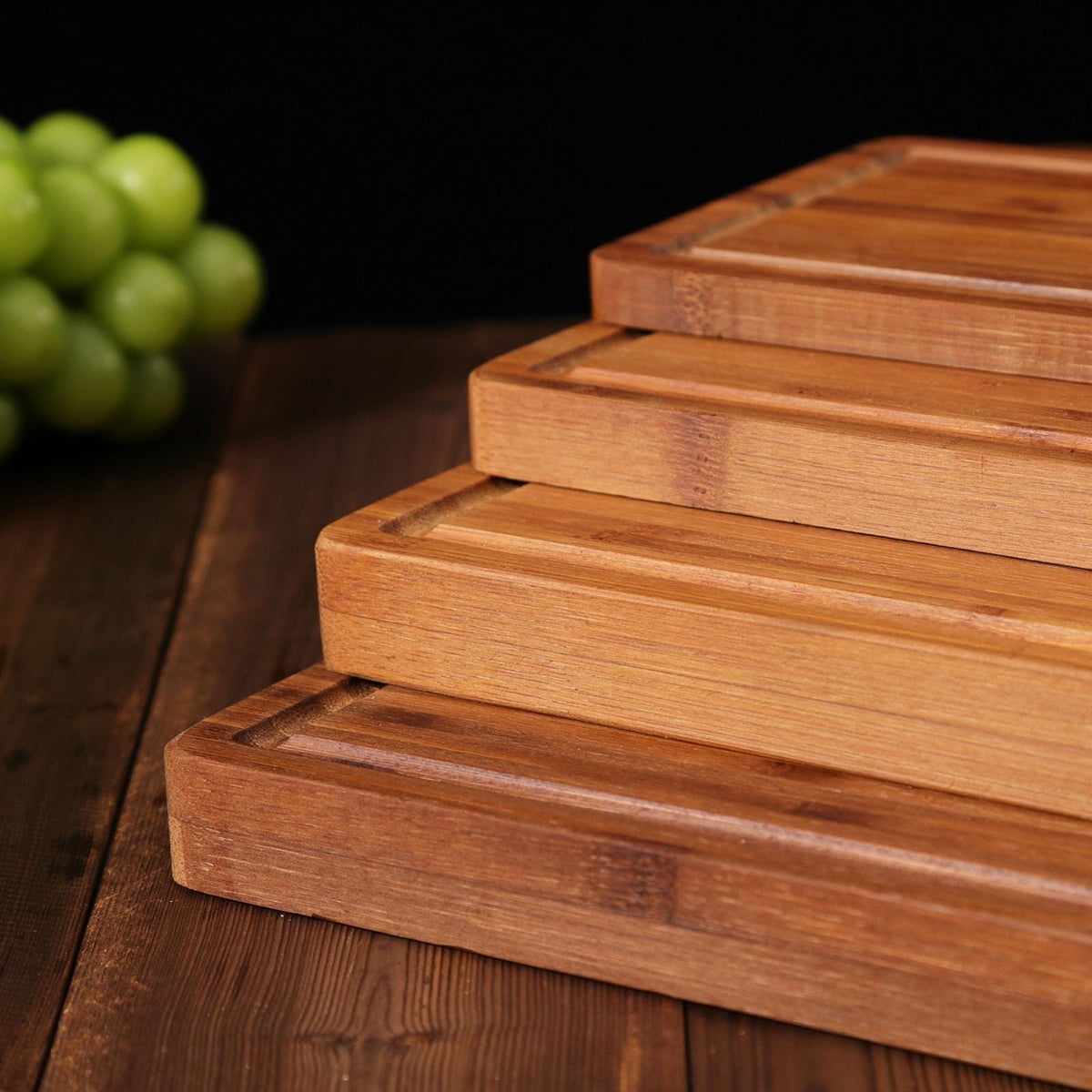 Personalized Bamboo Cutting Board, Custom Engraved Monogram Charcuterie Board