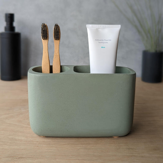 Concrete Toothbrush Holder